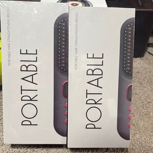 Portable Hair Straightening Brush